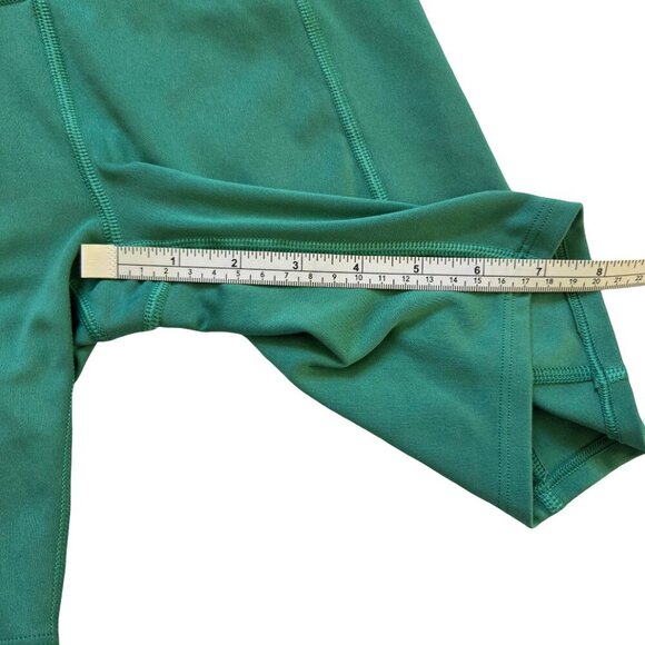 Victoria's Secret Biker Shorts Womens XS Green Athletic Workout Jogging Running - Picture 9 of 11